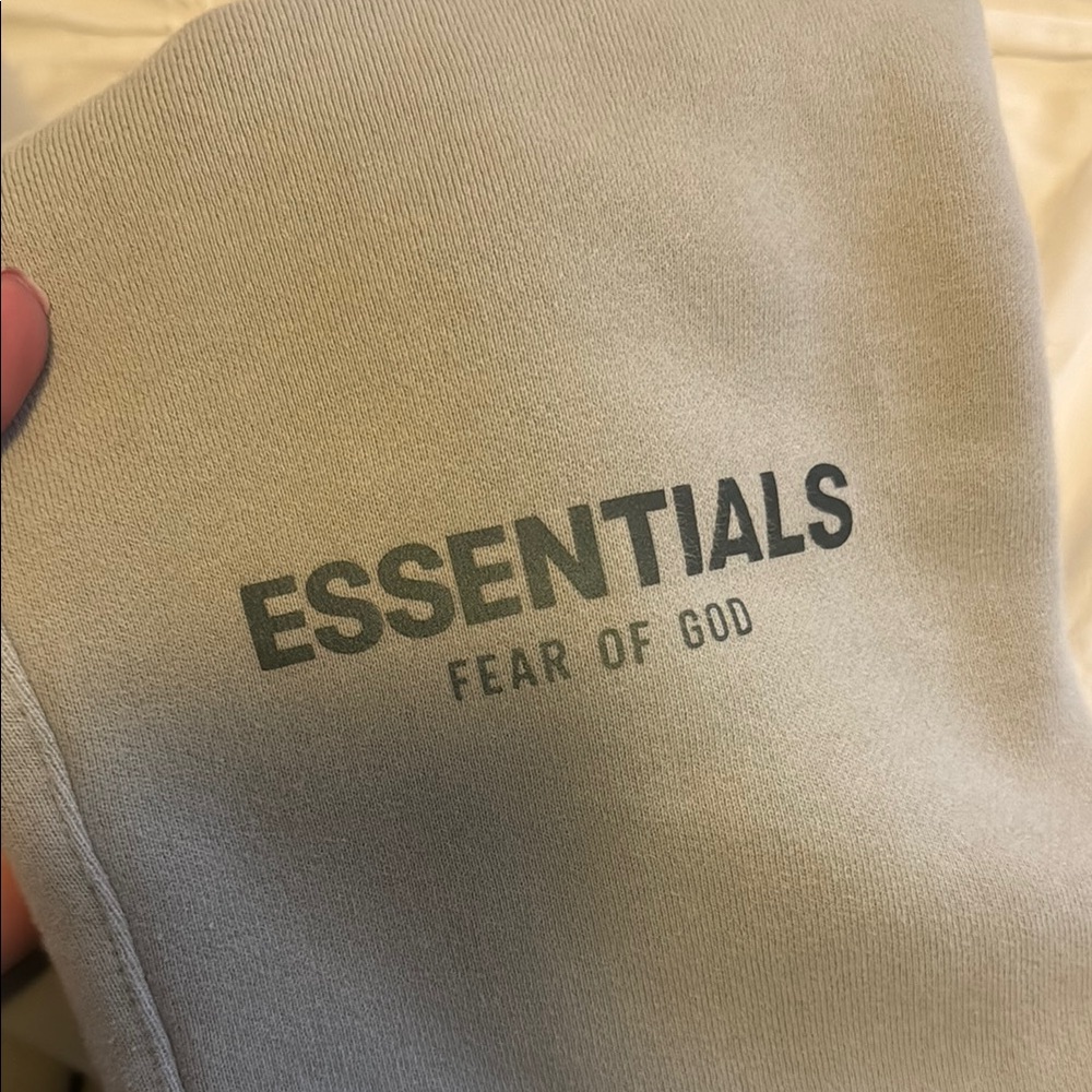 Essentials Men's Sweatpants in Olive - Picture 5 of 5